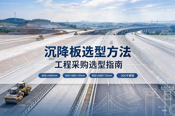富县沉降板选择方法