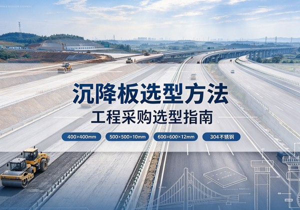 富县沉降板选择方法